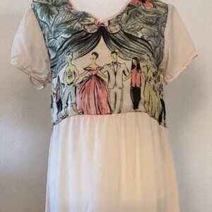 Play Back. Vintage. Empire-waist Dress.